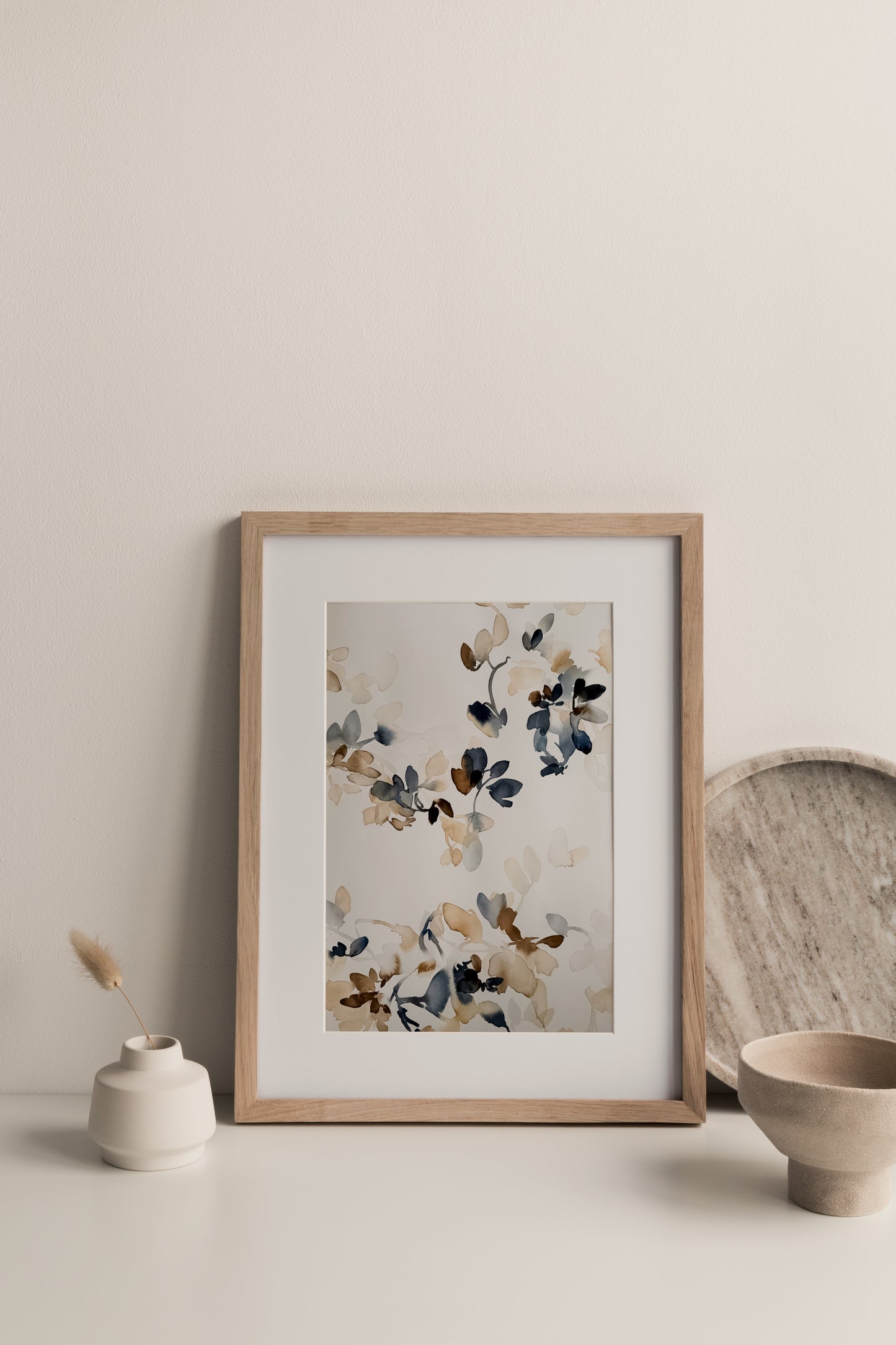 Original Work Watercolor Botanical Mood