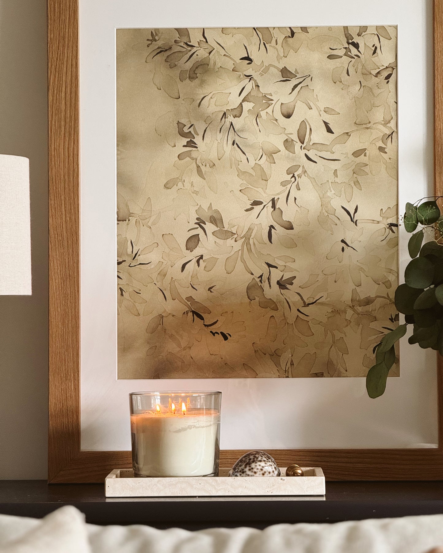 Original Watercolor Work Earth Notes